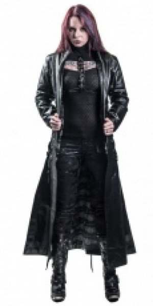    NEW ROCK LEATHER GIRL COAT New Rock W.COAT2070-S1-OFF -  