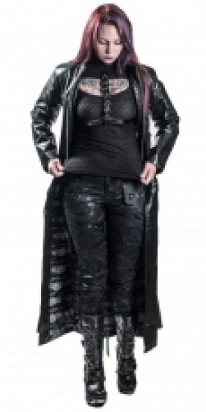    NEW ROCK LEATHER GIRL COAT New Rock W.COAT2070-S1-OFF -  