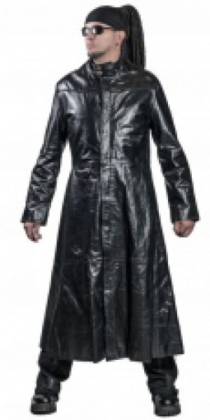   NEW ROCK LEATHER COAT FOR MEN New Rock W.COAT2010-S10-OFF -  
