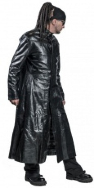   NEW ROCK LEATHER COAT FOR MEN New Rock W.COAT2010-S10-OFF -  