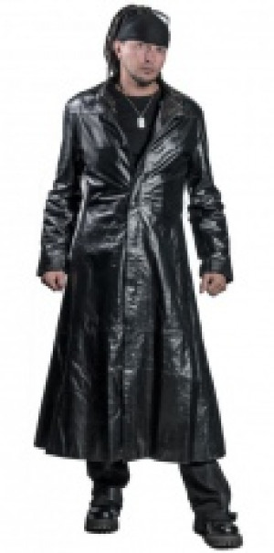   NEW ROCK LEATHER COAT FOR MEN New Rock W.COAT2010-S10-OFF -  