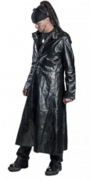   NEW ROCK LEATHER COAT FOR MEN New Rock W.COAT2010-S10-OFF -  