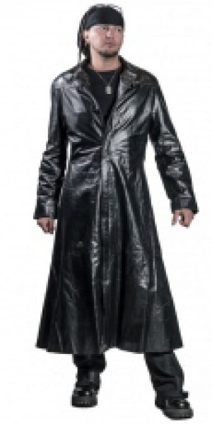   NEW ROCK LEATHER COAT FOR MEN New Rock W.COAT2010-S10-OFF -  