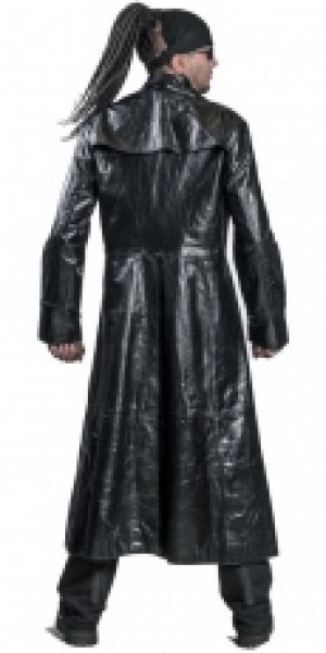   NEW ROCK LEATHER COAT FOR MEN New Rock W.COAT2010-S10-OFF -  
