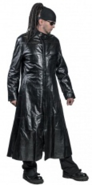   NEW ROCK LEATHER COAT FOR MEN New Rock W.COAT2010-S10-OFF -  