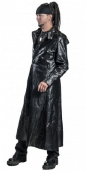   NEW ROCK LEATHER COAT FOR MEN New Rock W.COAT2010-S10-OFF -  
