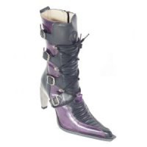  9374 Italy Negro Lux Lila Malicia Tacon Malicia Acero New Rock 9374 -  