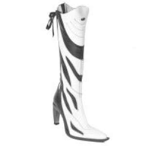     9006 Box Blanco Itali Negro Malicia Tacon Mal New Rock 9006 -  