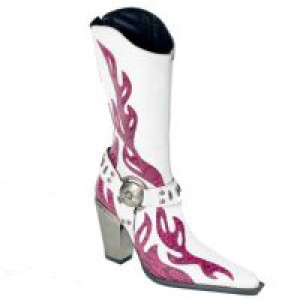  7901 Napa Blanca Serpiente Fucsia Bull Tacon New Rock 7901 -  