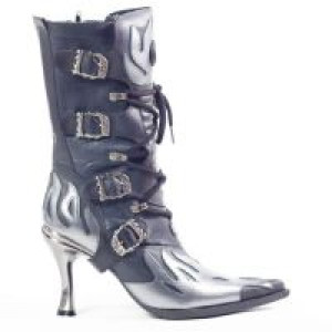    Itali Negro Antik Acero Malicia 2 Goma Negra New Rock New Rock 9591 -  