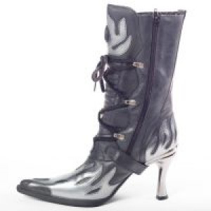    Itali Negro Antik Acero Malicia 2 Goma Negra New Rock New Rock 9591 -  