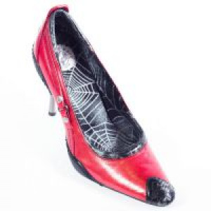  9711 Box Plane Charol Stuco Rojo Sport Negro Tacon New Rock New Rock 9711 -  