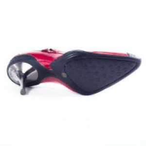  9711 Box Plane Charol Stuco Rojo Sport Negro Tacon New Rock New Rock 9711 -  