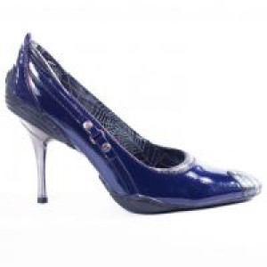  9711 Box Plane Charol Stuco Azul Sport Negro Tacon New Rock New Rock 9711 -  