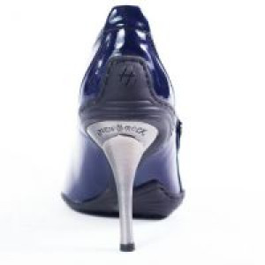  9711 Box Plane Charol Stuco Azul Sport Negro Tacon New Rock New Rock 9711 -  