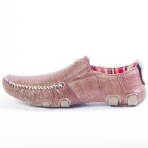 Мокасины коричневые 46094 Moro Leather Arrugado Driver Miel New Rock New Rock 46094 - маленькая картинка