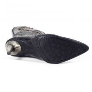    Nomada Negro Box Plane Sport Negro Tacon New Rock New Rock 9701 -  