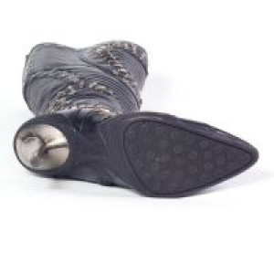    Nomada Negro Box Plane Sport Negro Tacon New Rock New Rock 9702 -  