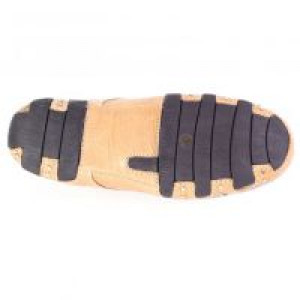  46096 Beige Leather Driver Marron New Rock New Rock 46096 -  