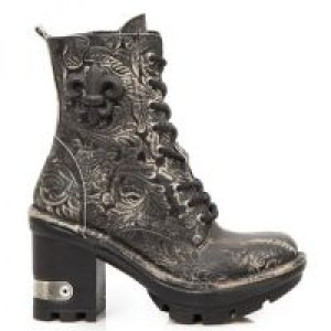   +M.NEOTYRE07-S7 VINTAGE FLOWER NEGRO RASPADO, NEOTYRE NEGRO New Rock M.NEOTYRE07-S7 -  