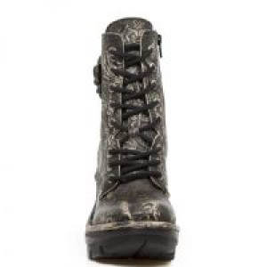   +M.NEOTYRE07-S7 VINTAGE FLOWER NEGRO RASPADO, NEOTYRE NEGRO -  2