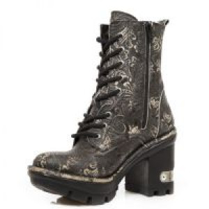  +M.NEOTYRE07-S7 VINTAGE FLOWER NEGRO RASPADO, NEOTYRE NEGRO -  3