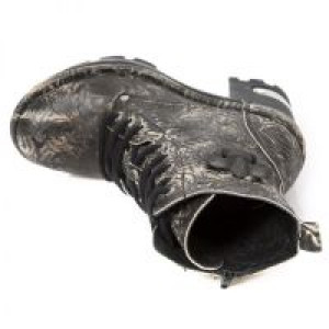   +M.NEOTYRE07-S7 VINTAGE FLOWER NEGRO RASPADO, NEOTYRE NEGRO -  5