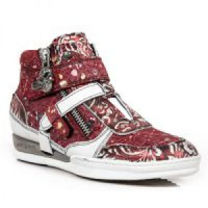    M.HY032-S19 VINTAGE FLOWER POLAR BOX METAL ROJO, FLORAL PAIN New Rock M.HY032-S19 -  