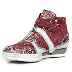    M.HY032-S19 VINTAGE FLOWER POLAR BOX METAL ROJO, FLORAL PAIN New Rock M.HY032-S19 -  