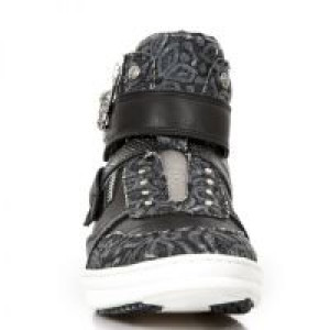    M.HY032-S17 FLORAL DENIM NEGRO, CRUST NEGRO, BRUMA BOX METAL New Rock M.HY032-S17 -  