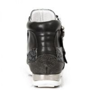    M.HY032-S17 FLORAL DENIM NEGRO, CRUST NEGRO, BRUMA BOX METAL New Rock M.HY032-S17 -  