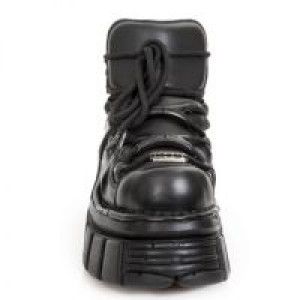  M-106XY-S1 CRUST NEGRO, TERNERA NEGRO, TOWER NEGRO E14 (piso sin metal) herrajes oxido militar -  2