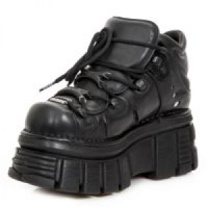  M-106XY-S1 CRUST NEGRO, TERNERA NEGRO, TOWER NEGRO E14 (piso sin metal) herrajes oxido militar -  3