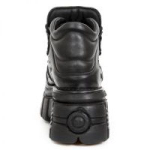  M-106XY-S1 CRUST NEGRO, TERNERA NEGRO, TOWER NEGRO E14 (piso sin metal) herrajes oxido militar -  4