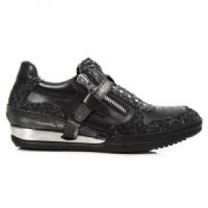     M.HY031-S7 FLORAL DENIM NEGRO, CRUST NEGRO, BRUMA BOX METAL New Rock M.HY031-S7 -  