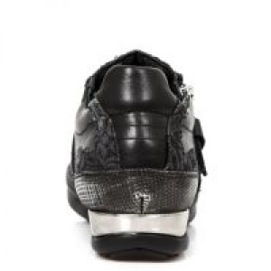     M.HY031-S7 FLORAL DENIM NEGRO, CRUST NEGRO, BRUMA BOX METAL New Rock M.HY031-S7 -  
