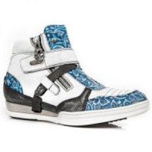    M.HY032-S15 FLORAL TOXIC AZUL, BRUMA CRACK BLANCO, BRUMA BOX New Rock M.HY032-S15 -  