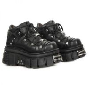  ITALI NEGRO, ITALI NEGRO, VACUNO NEGRO, TOWER NEGRO E14 ACERO New Rock M.106N-S17 -  