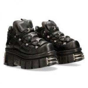  NOMADA NEGRO, TOWER NEGRO LATERAL E14 ACERO New Rock M.106-S112 -  