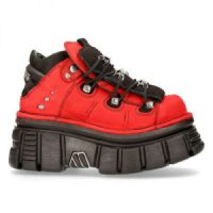  ALASKA ROJO, NOBUCK NEGRO, TOWER NEGRO LATERAL New Rock M.106-S56 -  