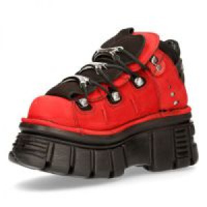  ALASKA ROJO, NOBUCK NEGRO, TOWER NEGRO LATERAL New Rock M.106-S56 -  