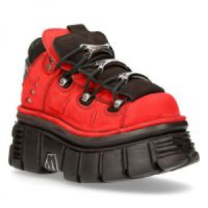  ALASKA ROJO, NOBUCK NEGRO, TOWER NEGRO LATERAL New Rock M.106-S56 -  