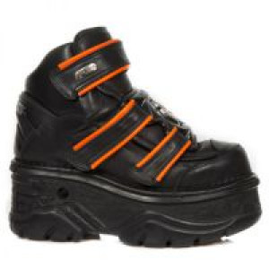  CRUST NEGRO, RIBETE FLUOR NARANJA, TURBO NEGRO -  1