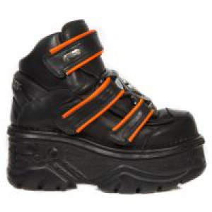  CRUST NEGRO, RIBETE FLUOR NARANJA, TURBO NEGRO -  2