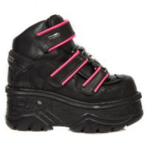  CRUST NEGRO, RIBETE FLUOR FUCSIA, TURBO NEGRO -  2