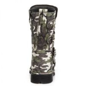  VINTAGE FLOWER CAMUFLAGE**, PLANING NEGRO SIN New Rock M.1473-S36 -  