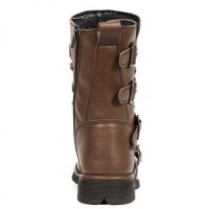 VEGAN MICRO CUERO, PLANING MARRON SIN New Rock M.1473-V2 -  