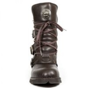  VEGAN MICRO MARRON, PLANING MARRON SIN New Rock M.1473-V3 -  