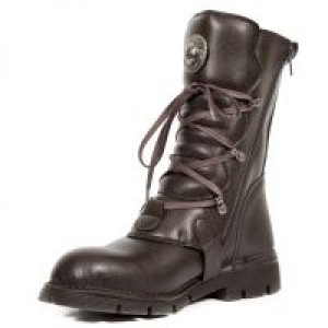  VEGAN MICRO MARRON, PLANING MARRON SIN New Rock M.1473-V3 -  