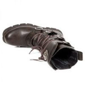  VEGAN MICRO MARRON, PLANING MARRON SIN New Rock M.1473-V3 -  